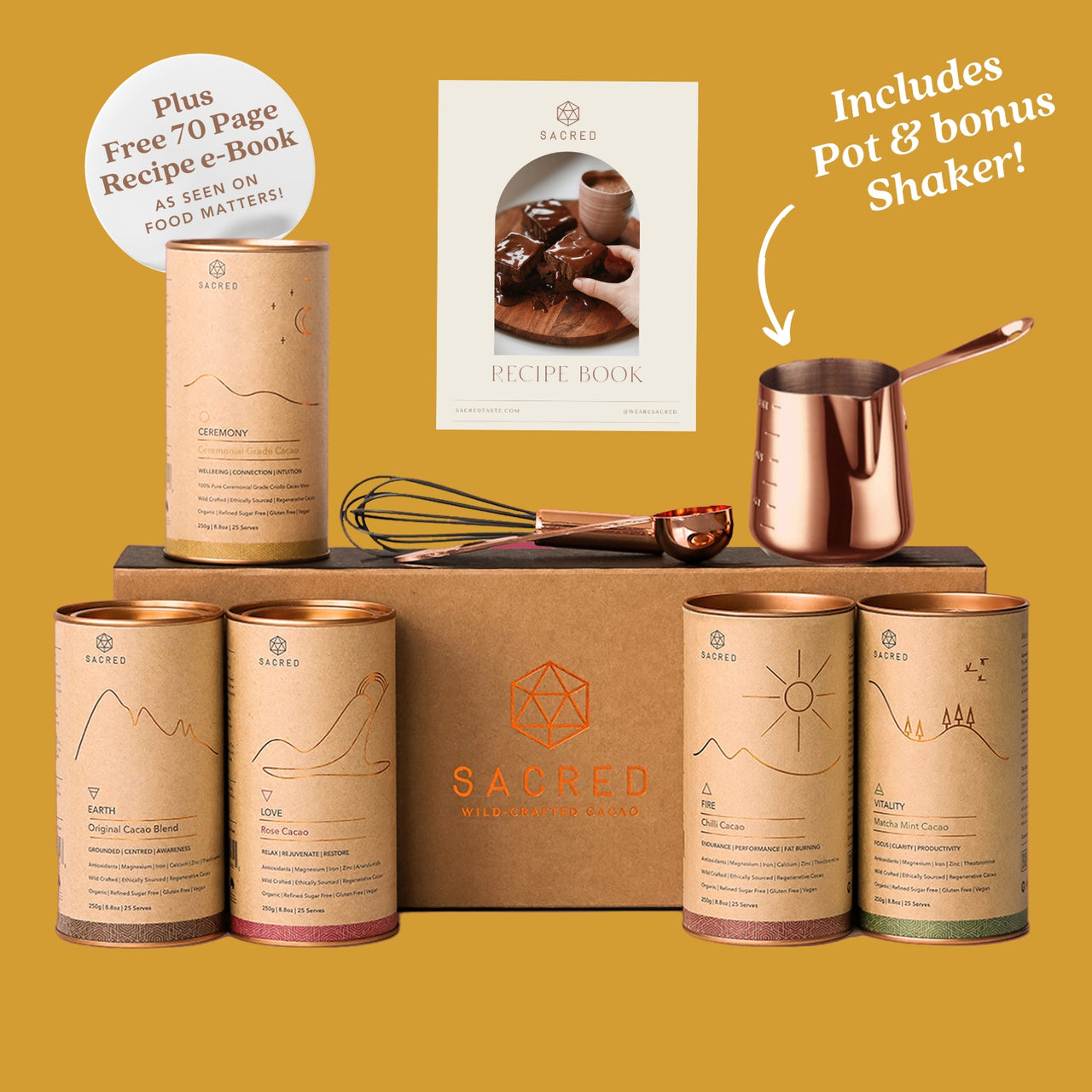 The Sacred Christmas Bundle + Ultimate Cacao Kit