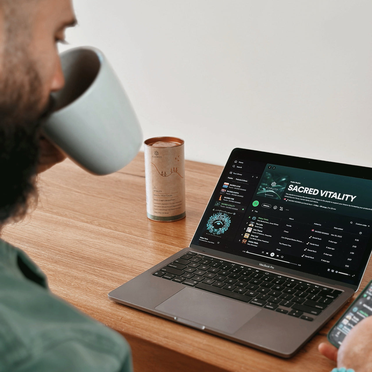 Vitality: Matcha Mint Cacao