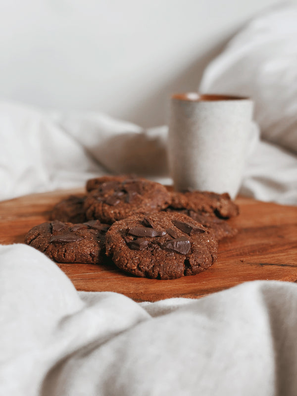 Sacred Double Choc Cookies