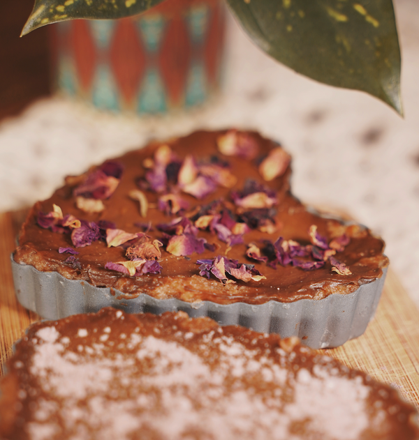 Rose Chocolate Tart