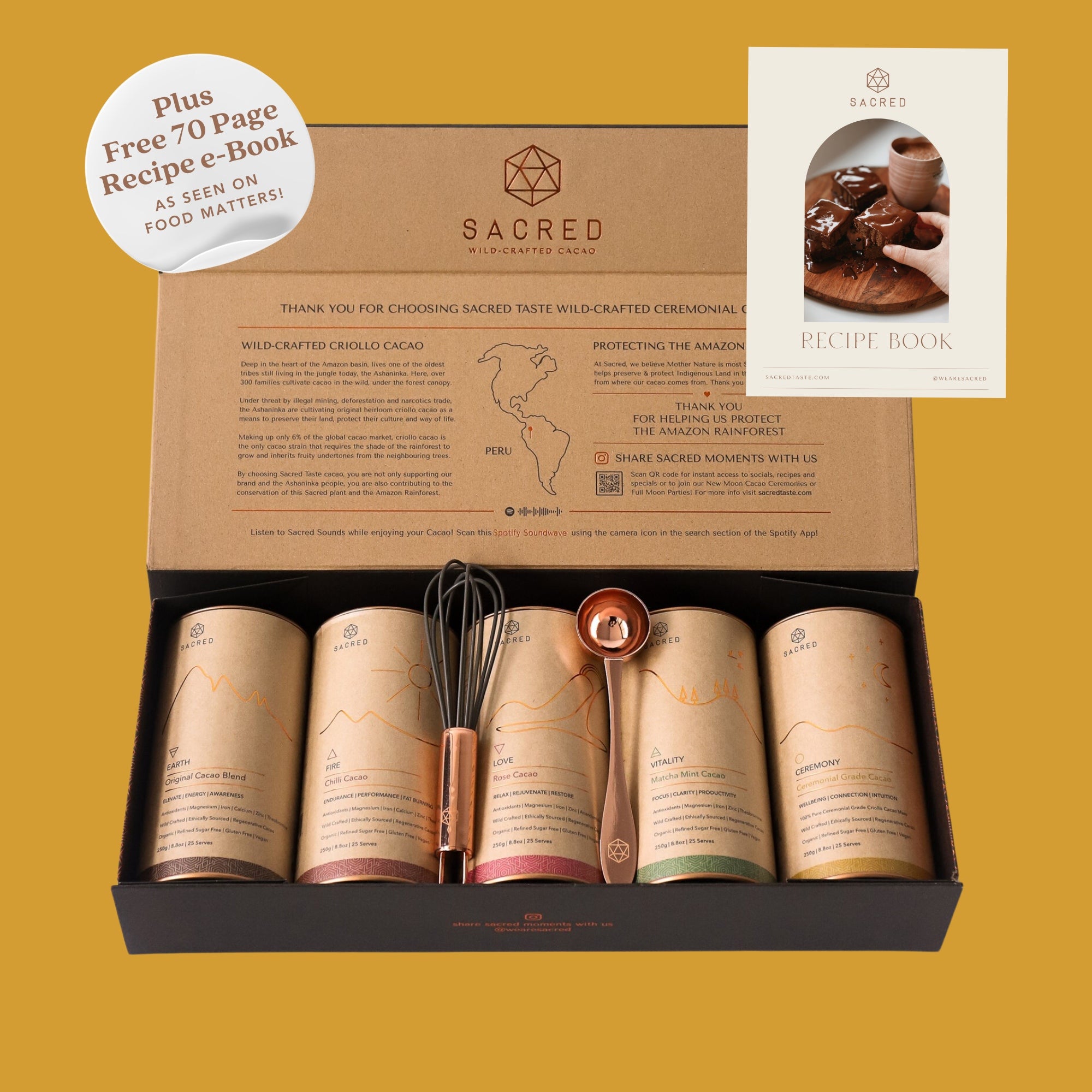 Sacred Cacao Gift Box + Starter Kit