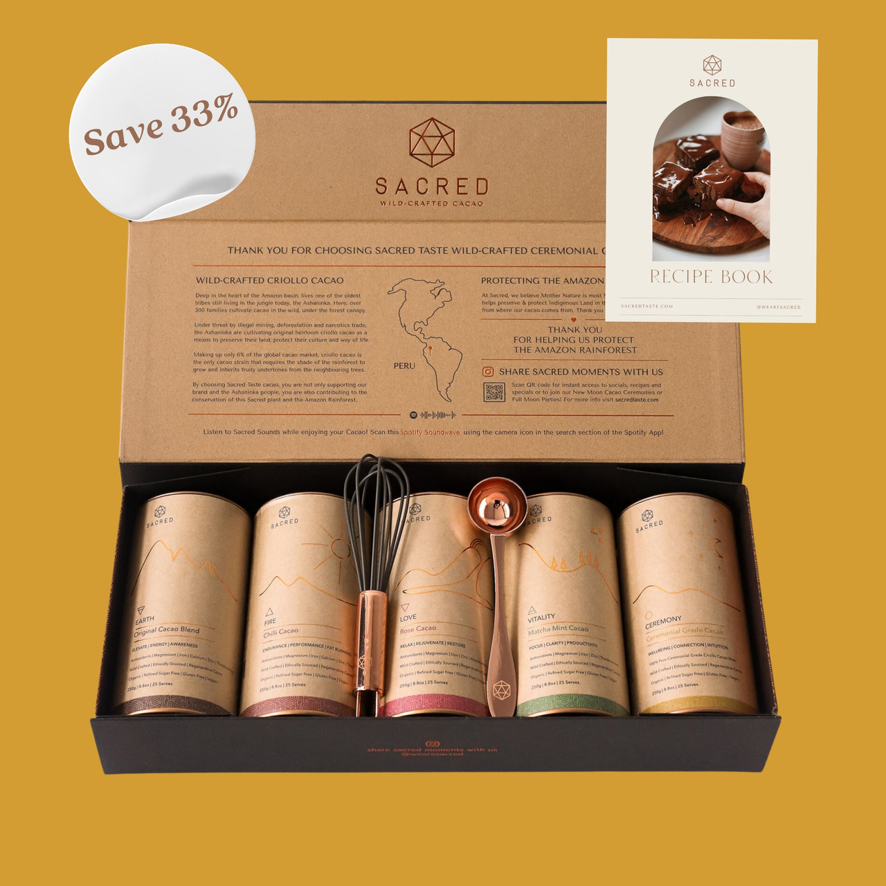 Sacred Cacao Gift Box + Welcome Kit